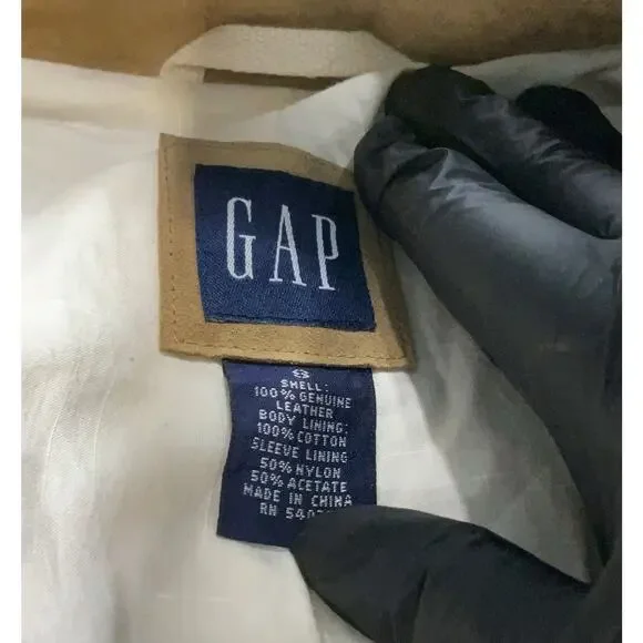 GAP Tan Suede Jacket - Picture 4 of 4